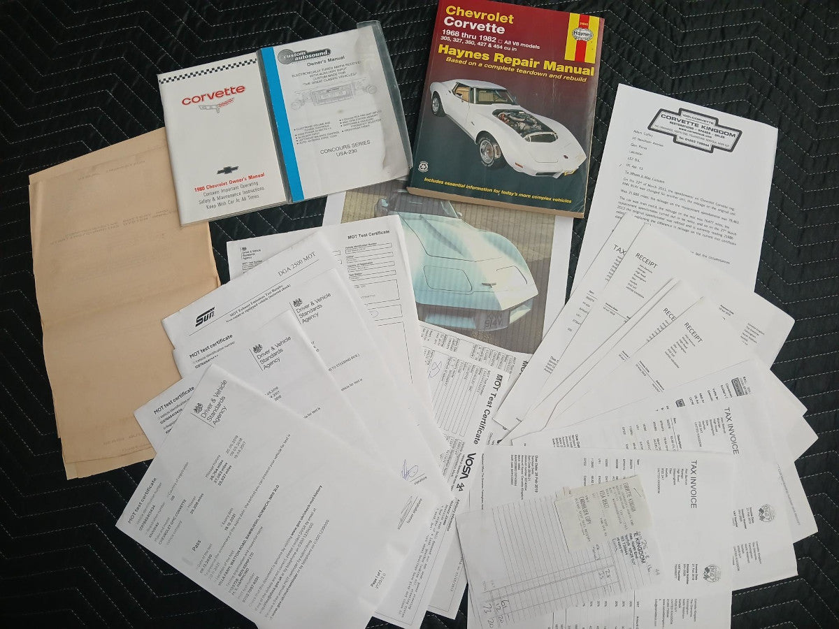 1980 Chevrolet Corvette Stingray 5.7 Auto - FOR SALE VIA AUCTION